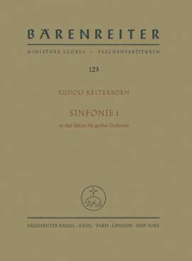 Kelterborn, R: Symphony No.1 (1966/67)