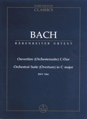 Bach, JS: Overture (Suite) No.1 in C (BWV 1066) (Urtext)