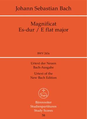 Bach, JS: Magnificat in E-flat (BWV 243a) (Urtext)