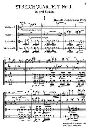 Kelterborn, R: String Quartet No.2 (1956)