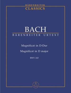 Bach, JS: Magnificat in D (BWV 243) (Urtext)