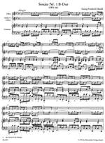 Handel, GF: Sonatas (6) (HWV 380-385), Vol. 1: No.1 & 2 (Urtext) Product Image