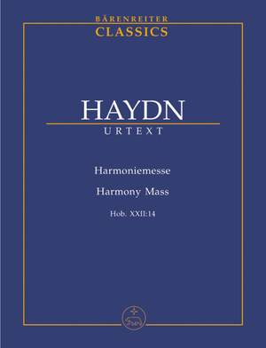 Haydn, FJ: Mass in B-flat (Harmonie-Messe) (Hob.XXII:14) (Urtext) (L)