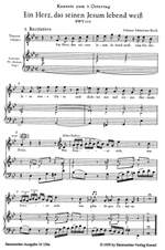 Bach, JS: Cantata No. 134: Ein Herz, das seinen Jesum (BWV 134) (Urtext). (third version) Product Image