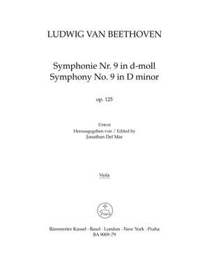 Beethoven, L van: Symphony No.9 in D minor, Op.125 (Choral) (Urtext)