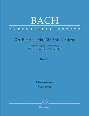 Bach, JS: Cantata No. 31: Der Himmel lacht (BWV 31) (Urtext)