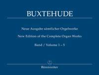 Buxtehude, D: Organ Works in 5 volumes (special price) (Urtext). (Includes individual volumes BA 8221-8223; BA 8404-8405)