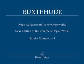 Buxtehude, D: Organ Works in 5 volumes (special price) (Urtext). (Includes individual volumes BA 8221-8223; BA 8404-8405)