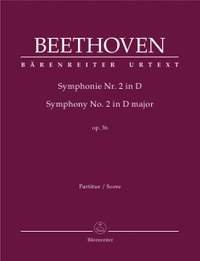 Beethoven, L van: Symphony No.2 in D, Op.36 (Urtext) (ed. Del Mar)