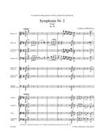 Beethoven, L van: Symphony No.2 in D, Op.36 (Urtext) (ed. Del Mar) Product Image