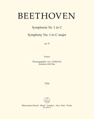 Beethoven, L van: Symphony No.1 in C, Op.21 (Urtext) (ed. Del Mar)