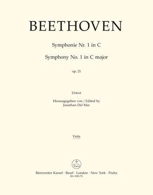 Beethoven: Symphony No.1 in C, Op.21 (Urtext) (ed. Del Mar)