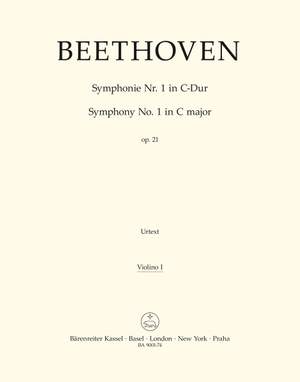 Beethoven: Symphony No.1 in C, Op.21 (Urtext) (ed. Del Mar)