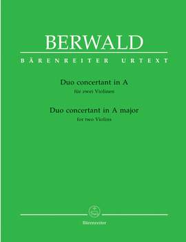 Berwald, F: Duo Concertant in A (Urtext)