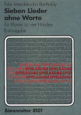 Mendelssohn, F: Songs without Words arr. Piano Duet: Op.62/ 1-6 & Op.67/ 1