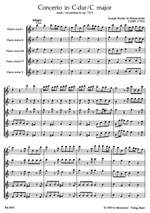 Boismortier, JB de: Concerto for Five Treble Recorders in C, Op.15/5 Product Image