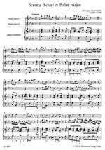 Sammartini, G: Trio Sonata in B-flat Product Image