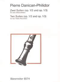 Danican-Philidor, P: Two Suites, Op.1/2 & 3