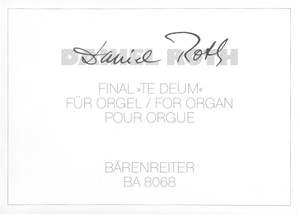 Roth, D: Final: Te Deum (1981)