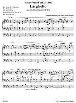 Franck, C: Larghetto from the String Quartet in D Product Image