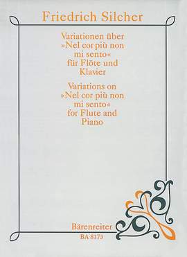 Silcher, F: Variations on Nel cor piu non mi sento