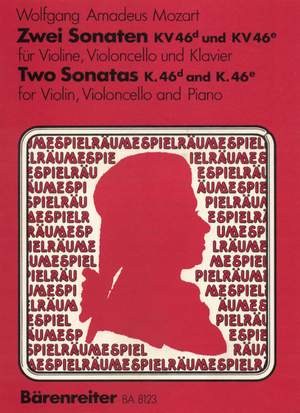Mozart, WA: Sonatas (2) (K.46d, 46e)