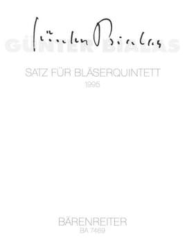 Bialas, G: Movement for Wind Quintet