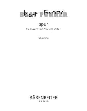 Furrer, B: Spur. Piano Quintet
