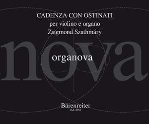 Szathmary, Z: Cadenza con ostinati per violino e organo