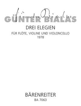 Bialas, G: Elegies (3)