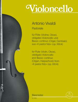 Vivaldi, A: Pastorale in A, from Op.13/ 4