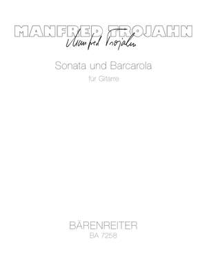 Trojahn, M: Sonata und Barcarola (1988-1989)