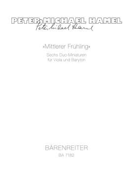Hamel, P: Mittlerer Fruehling. Six Miniatures (1983/1987)