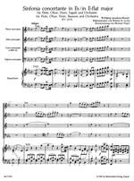 Mozart, WA: Sinfonia concertante in E-flat (K.297b) for Fl, Ob, Hn, Bsn & Orch. (Reconstructed by Robert Levin) Product Image