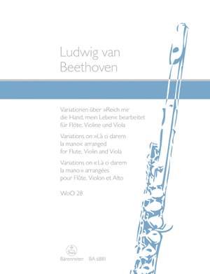 Beethoven, L van: Variations on La ci darem la mano from Don Giovanni (WoO 28)