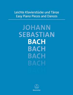 Bach, JS: Easy Piano Pieces and Dances