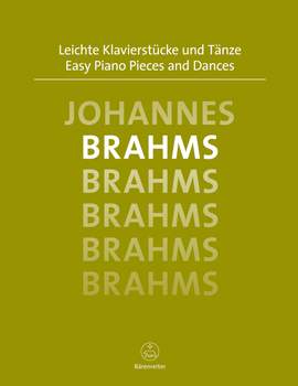 Brahms, J: Easy Piano Pieces and Dances