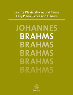 Brahms, J: Easy Piano Pieces and Dances