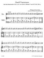 Mozart, WA: Variations on Ah, vous dirai-je Maman (12) (K.265) Product Image