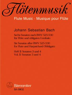 Bach, JS: Sonatas (6) (after BWV 525 - 530), Vol. 2: (No.3 in D minor; No.4 in A minor)