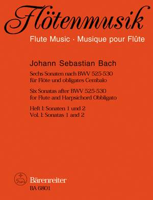 Bach, JS: Sonatas (6) (after BWV 525 - 530), Vol. 1: (No.1 in G; No.2 in E minor)