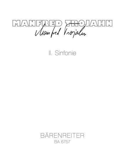 Trojahn, M: Symphony No.2 (1978)