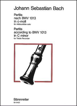Bach, JS: Partita in C minor (originally in A minor) (BWV 1013) (Urtext)
