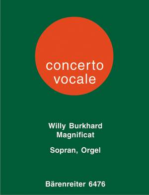 Burkhard, W: Magnificat, Op.64