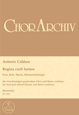 Caldara, A: Regina coeli laetare (L-G)