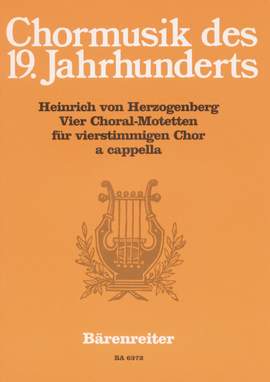 Herzogenberg, H: Choral Motets (4) (G)