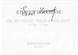 Krenek, E: Four Winds Suite, Op.223 (1975)