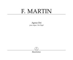 Martin, F: Agnus Dei (1926/1966) from Mass for Double Choir