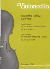 Cervetto, G: Sonatas (2), Op.2/9 & 5