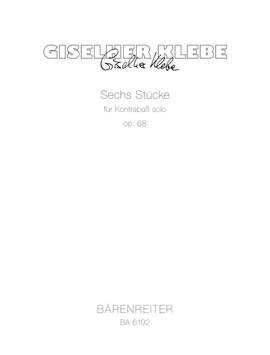 Klebe, G: Pieces (6), Op.68 (1973)